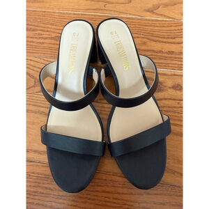 Women’s Black Sandals Dress Shoes Dream Pairs Size 7.5 EUC